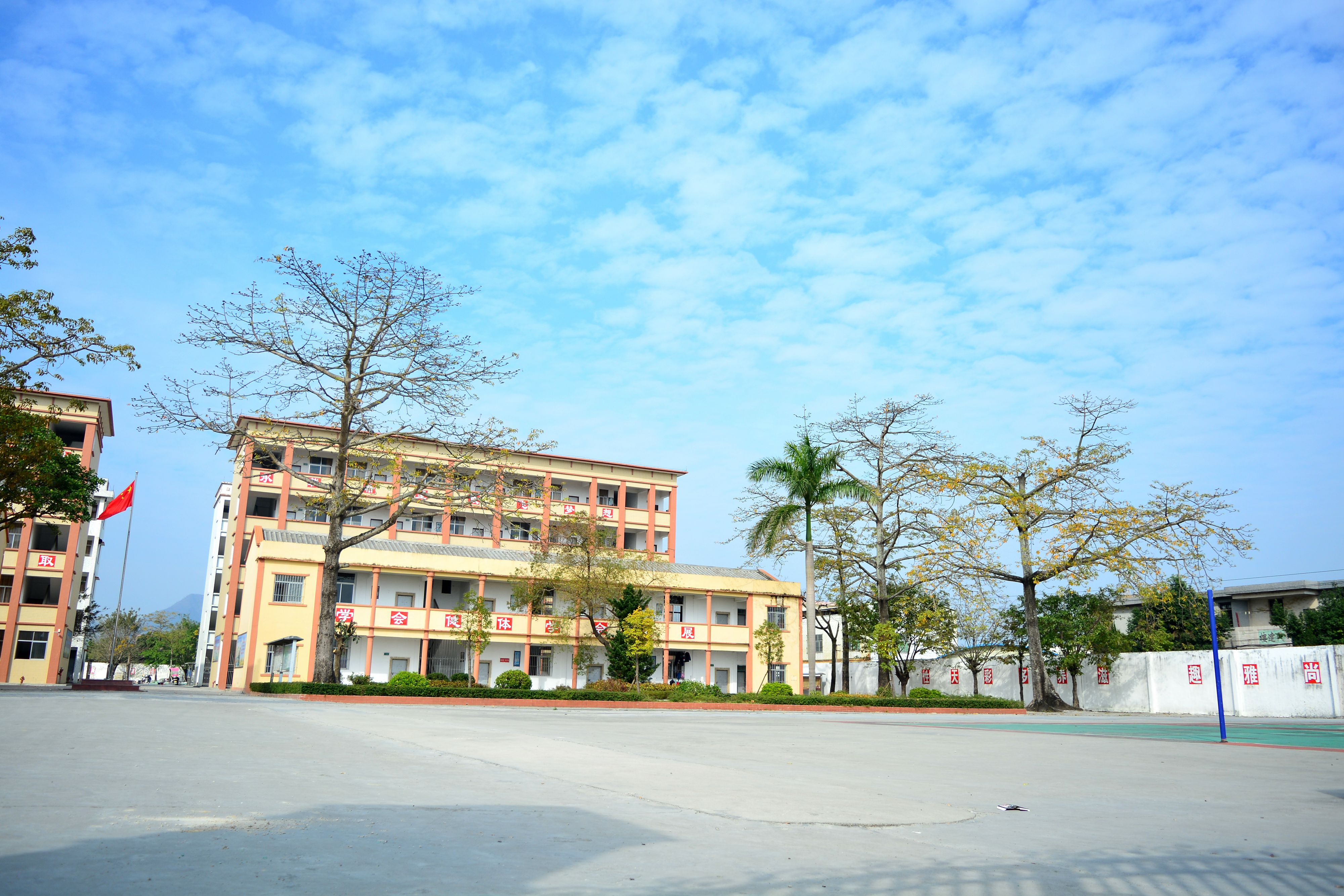  p>普宁市流沙中学创办于一九六一年,位于普宁市流沙华溪村.