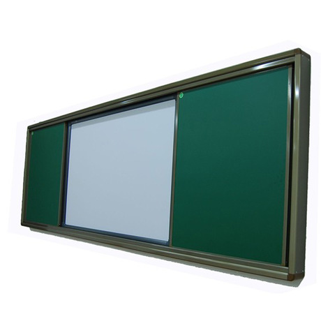 此板是近几年各地学校比较流行的新式书写板,推拉黑板和普通<a target