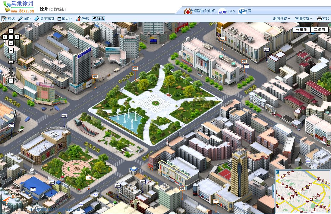 实体的坐标储存,定位,搜索,属性信息存取进行数学建模,运用3d全景影