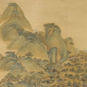 《避暑山庄图》是清代画家<a target="