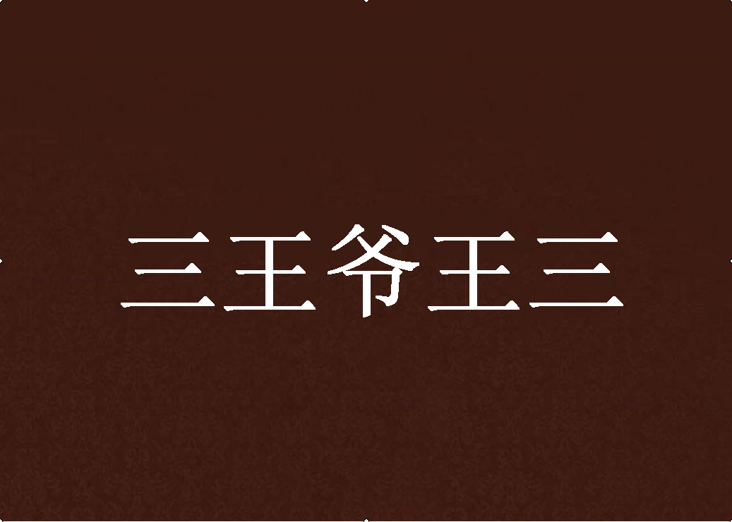 三王爷王三