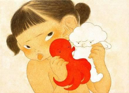 人物工笔画 日本80后艺术家 中田郁美 百科ta说