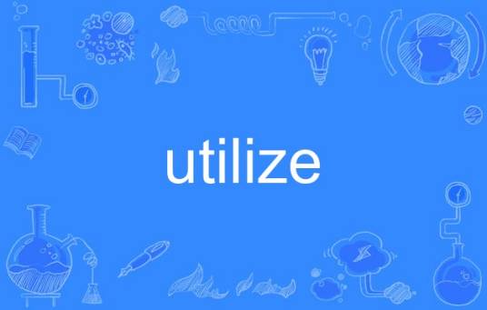 utilize（英语单词）_百度百科