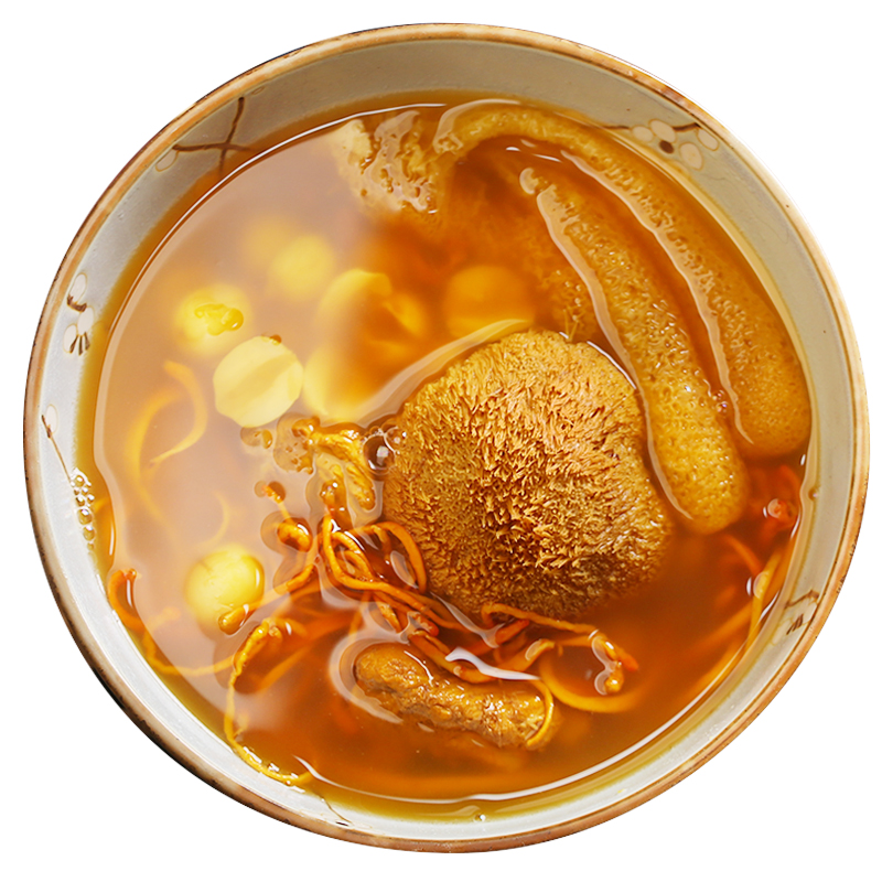 猴头菇虫草花汤