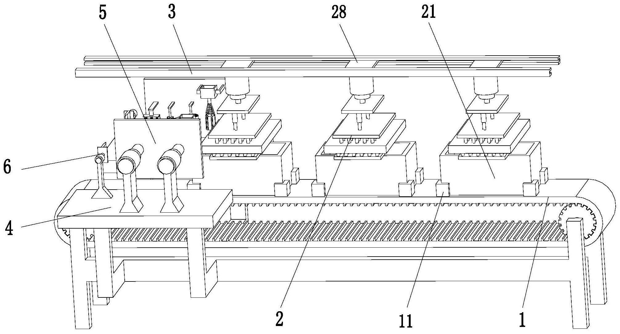 一种胶合板制造自动化封边机