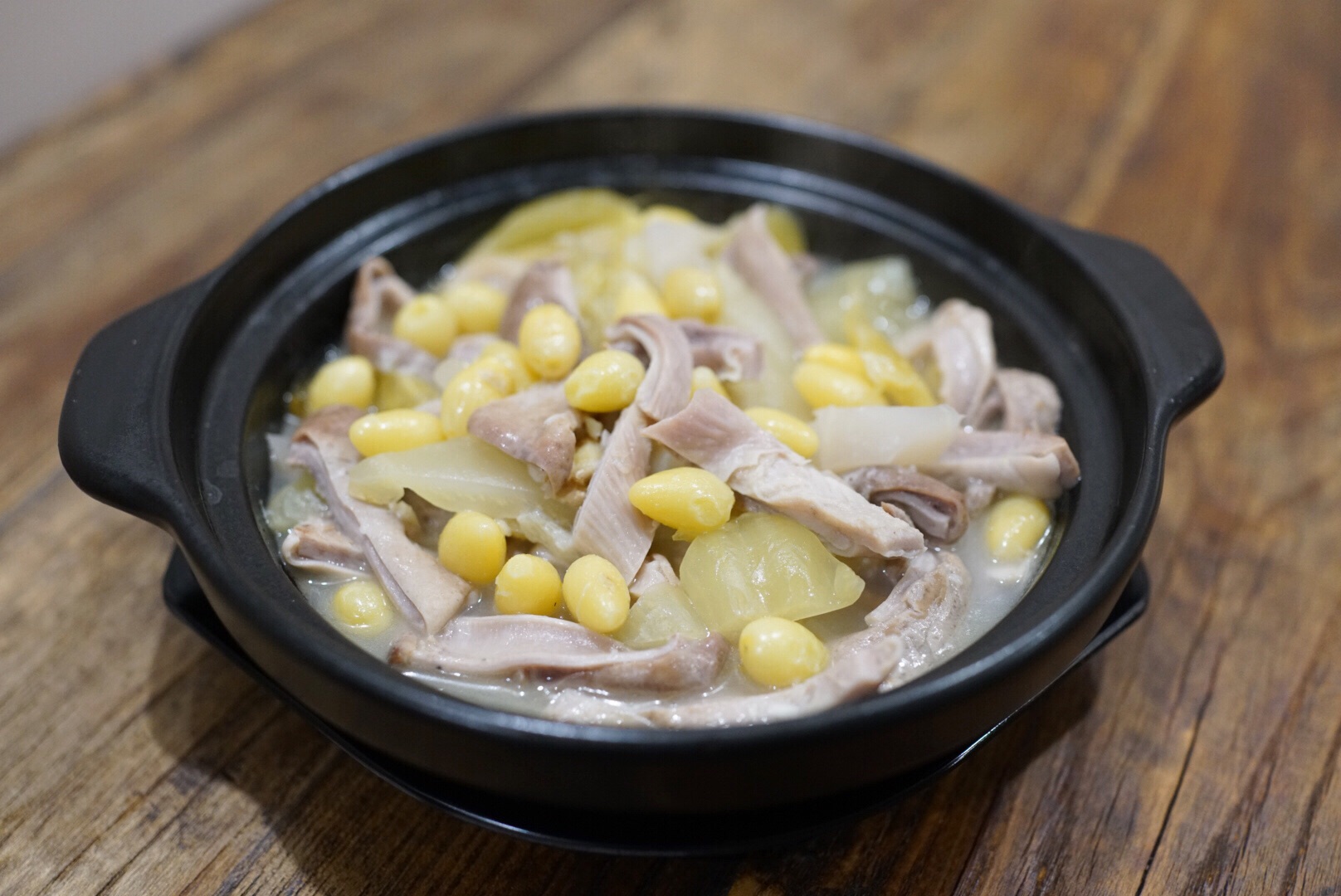 骨汤黑胡椒咸菜煲猪肚