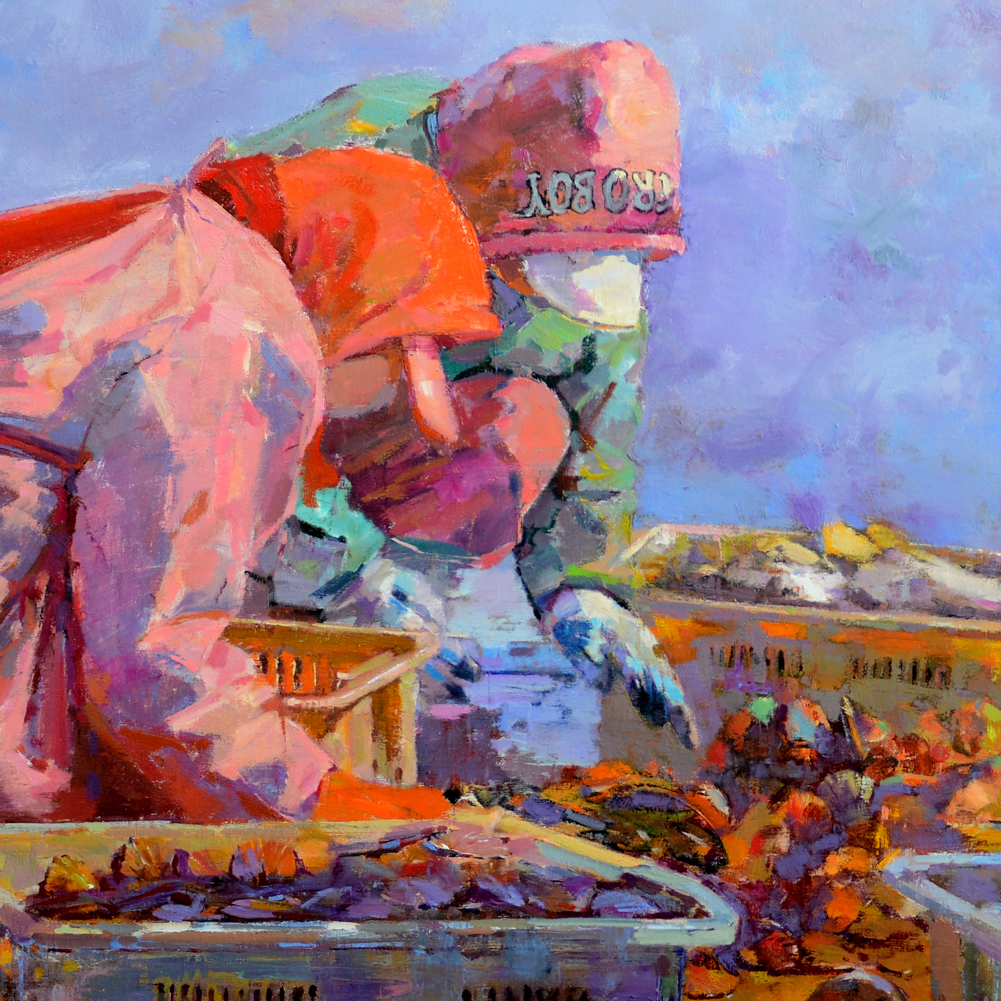 "6369520">于向志 /a>2016年至2018年创作"胶东民俗"系列油画作品之一