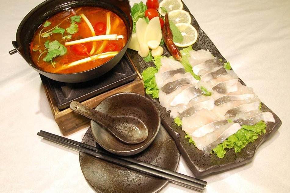 银鱼紫蟹火锅