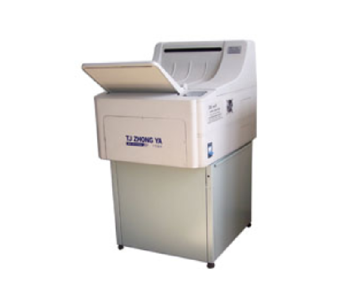  p>x射线胶片自动冲洗机是天津市绘铭暗室设备厂生产的医疗器械. /p>