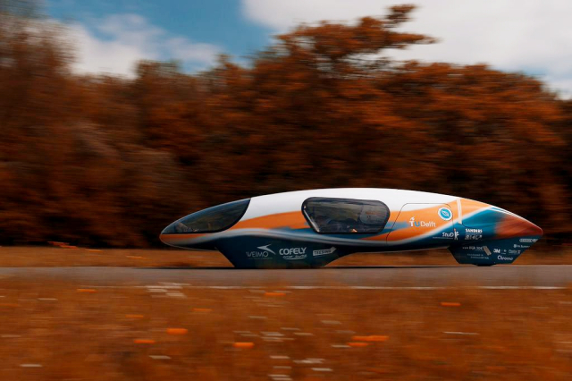 由代大Eco-Runner社团研制的氢能高效极速城市载具