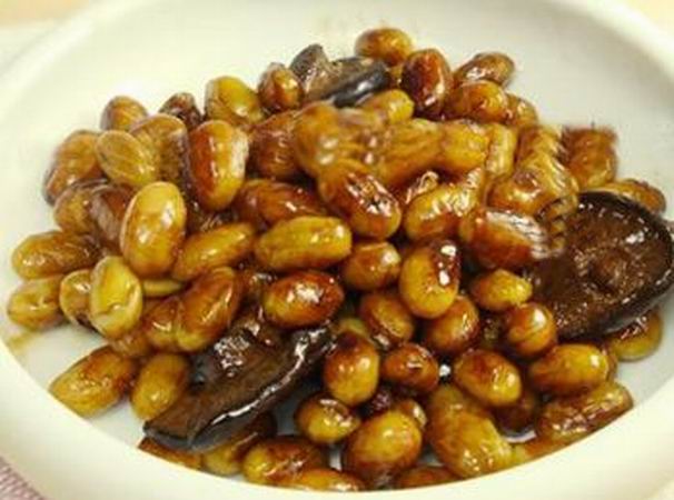 油焖黄豆