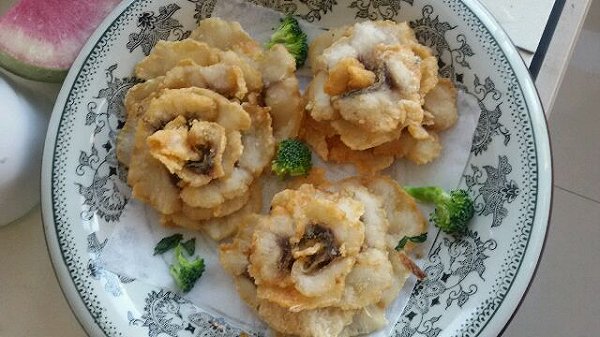 牡丹汆鱼片