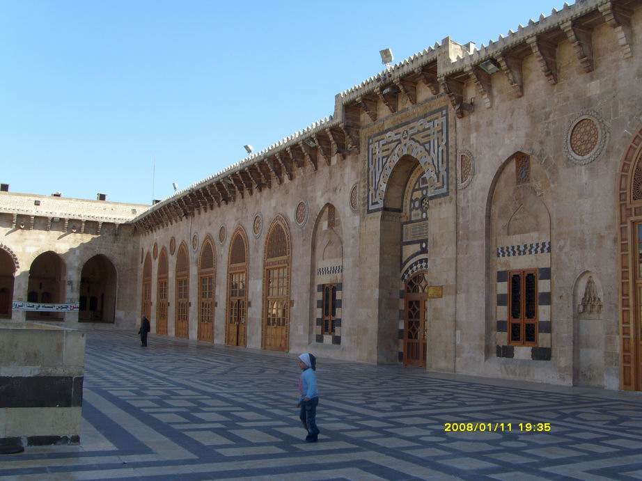  p>伍麦叶清真寺(the great mosque of damascus) ,又名大马士革清真