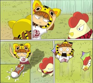  p>国产原创漫画《虎妞成长记》是一部连载于k76漫画盒子网的四格漫画