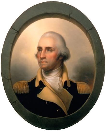 华盛顿肖像（Rembrandt Peale，1823年）