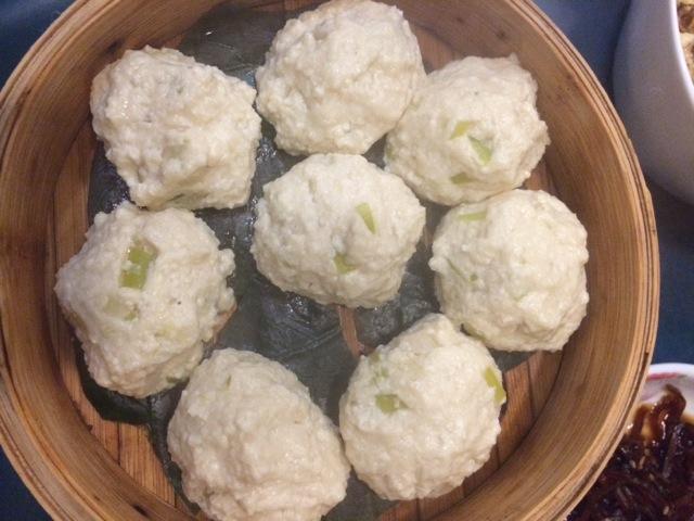 蒸豆腐丸子