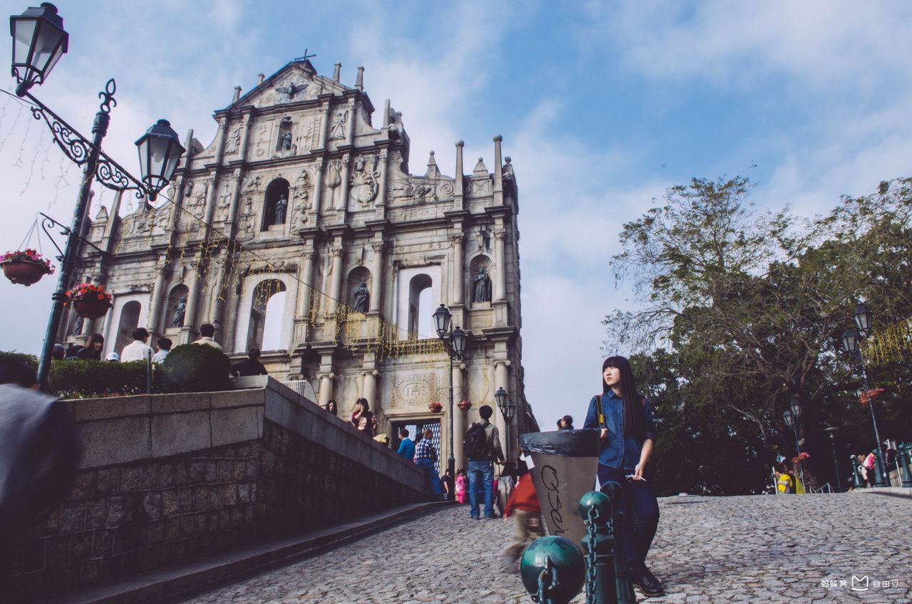 澳门大三巴牌坊