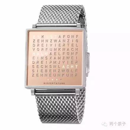 QLOCKTWO 文字时钟，打破思维定式的绝妙设计_百科TA说