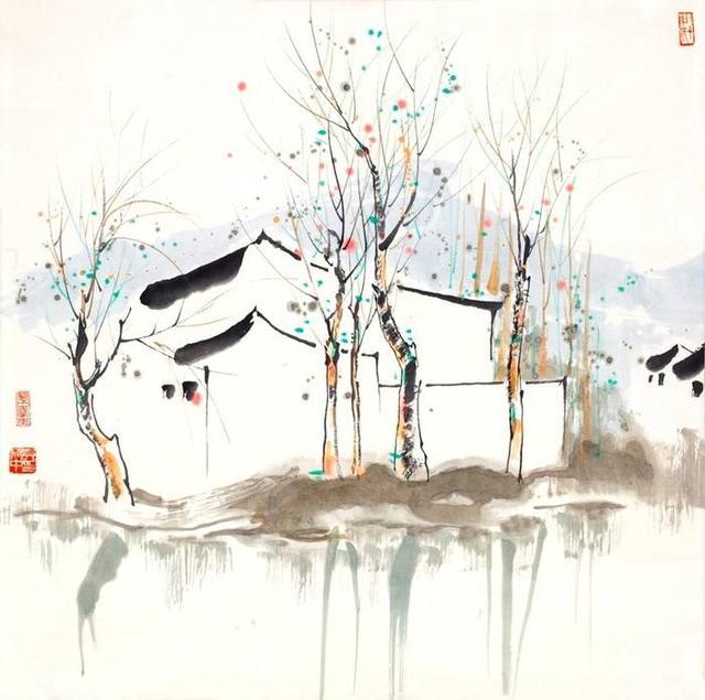 中国的梵高：浅析吴冠中绘画的艺术成就和艺术美感_百科TA说