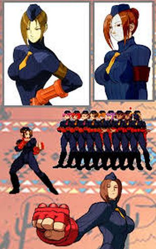  p>维加亲卫队,出自格斗游戏格街头霸王系列,泛指维加(vega)属下十二