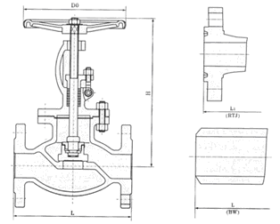 j41w美日标截止阀