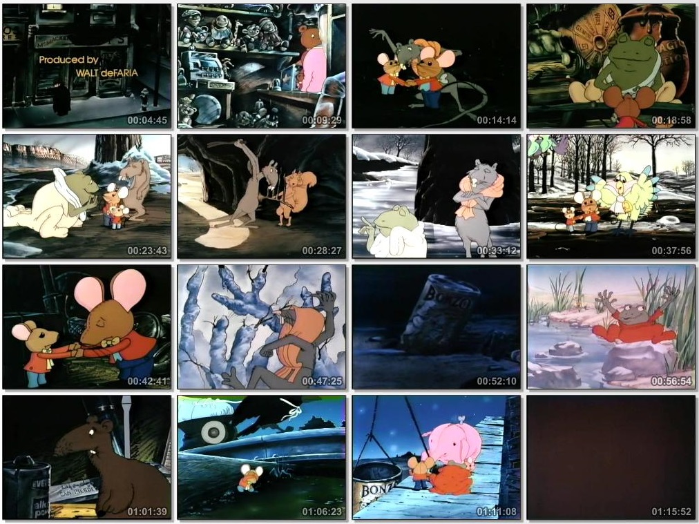 "一年三百六十五个夜,夜夜都有新故事",台译《老鼠父子历险记》 /p>