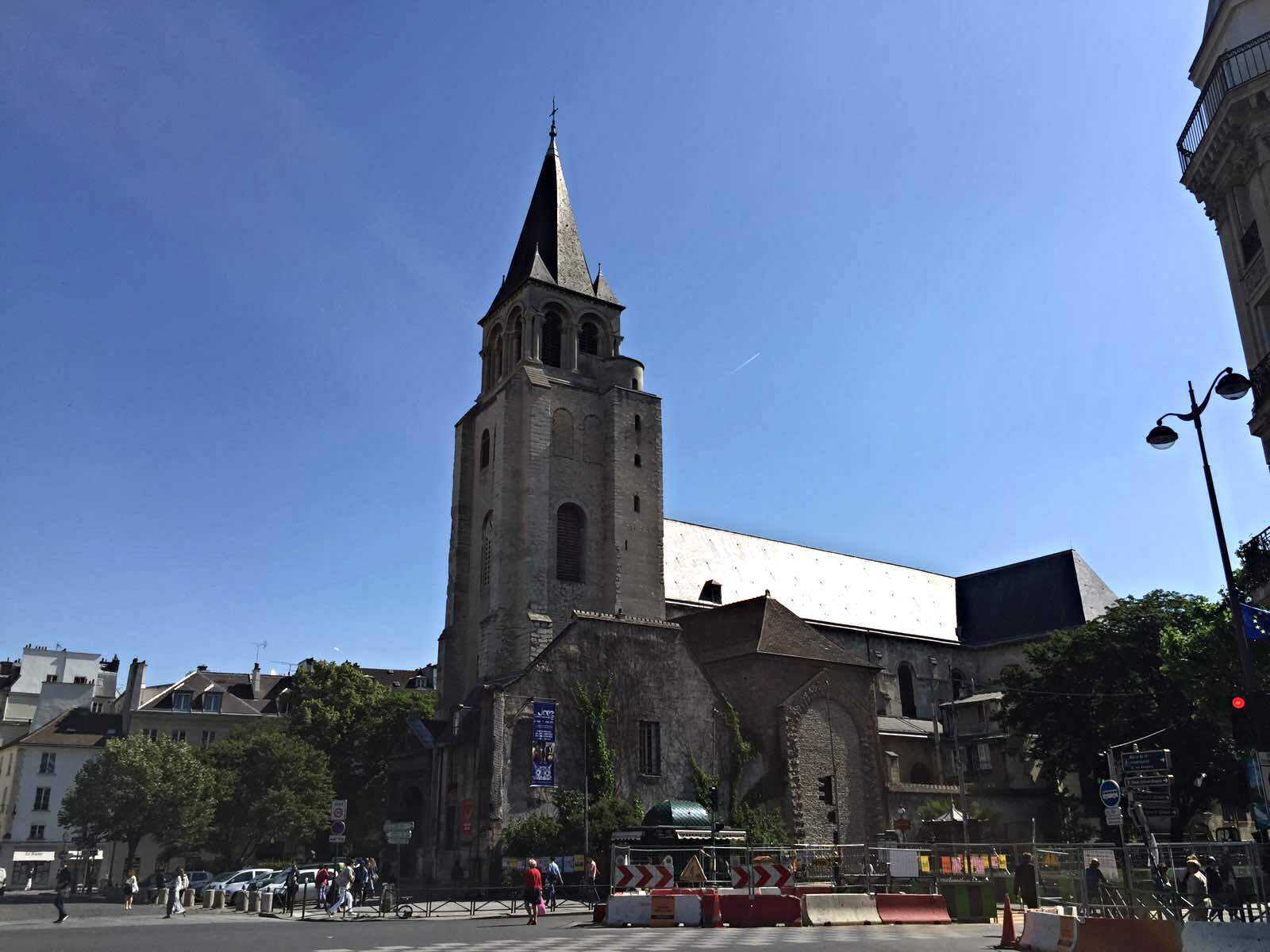  p>圣日耳曼德佩教堂(st-germain-des-pres).