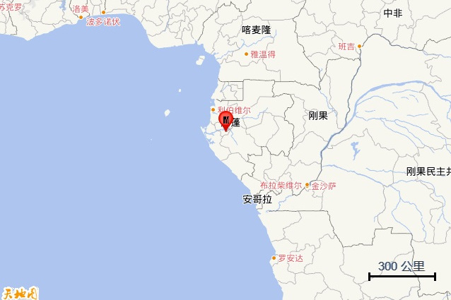 2021年3月10日加蓬5.5级地震