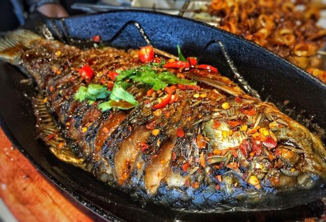 东北麻辣鲤鱼