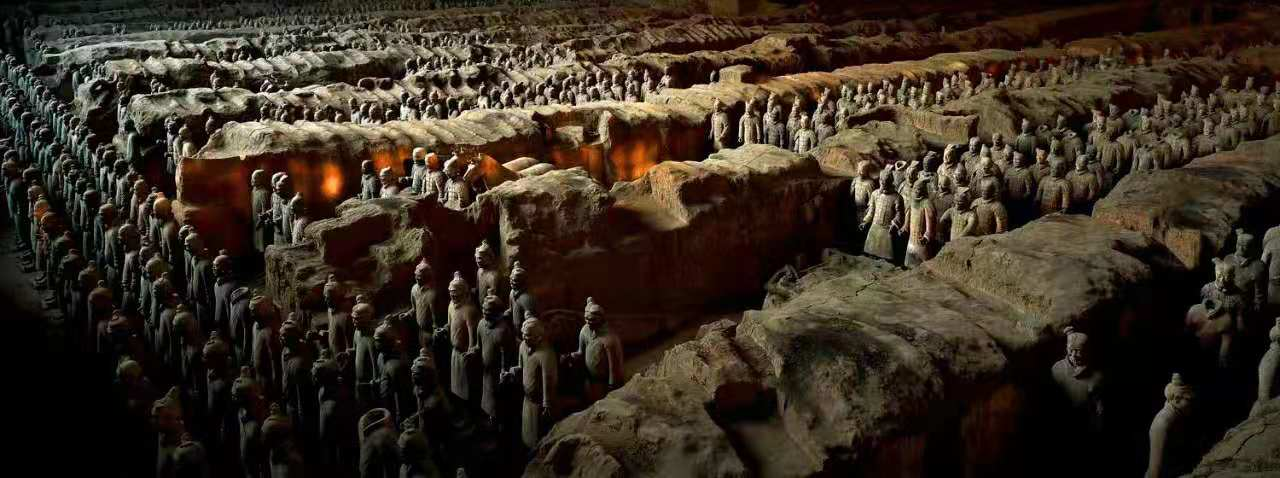 秦始皇帝陵园：陪葬坑中的秦兵马俑_百科TA说