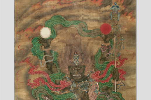 大威德变现忿怒大轮明王