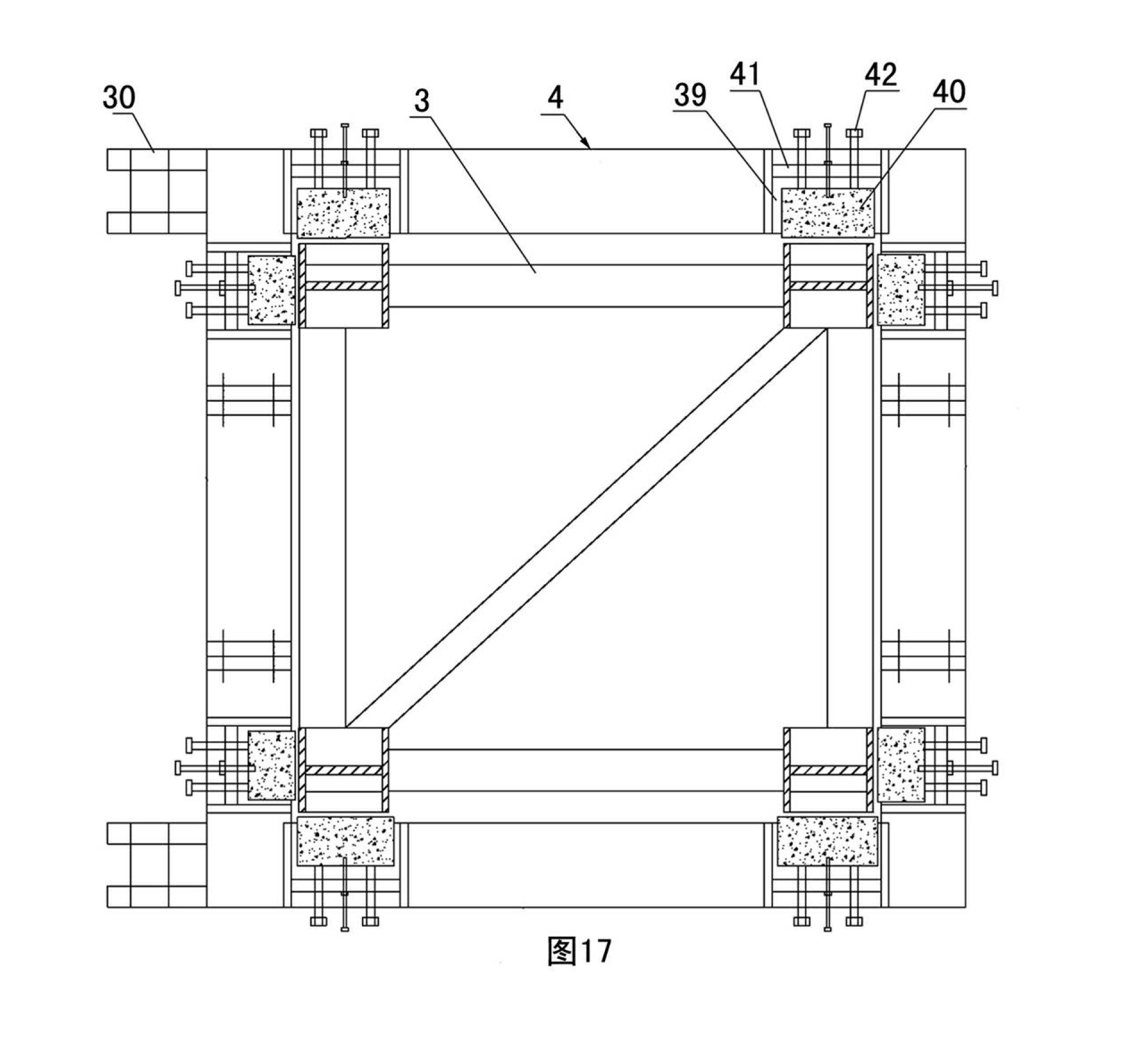 一种集垂直运输设备及模架为一体的自顶升施工平台