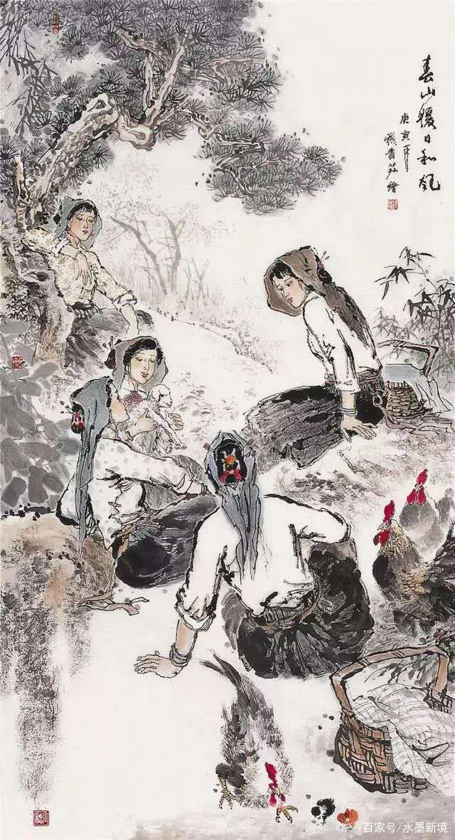 水墨新境」——2020当代中国画名家丨钱贵荪_百科TA说