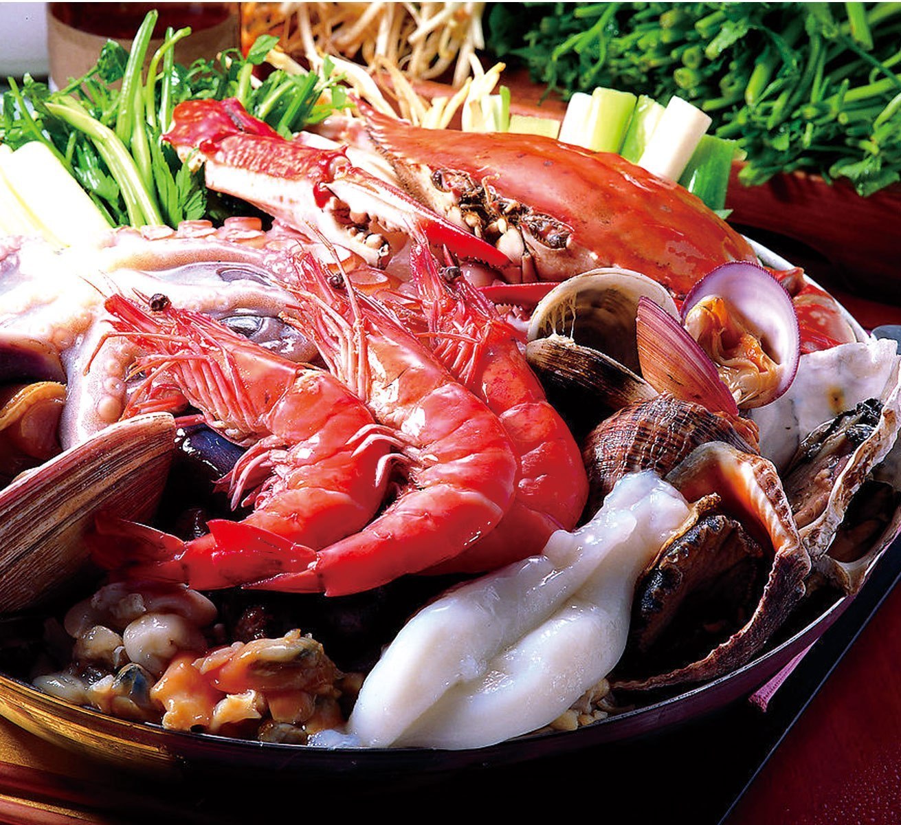 sea food hot pot