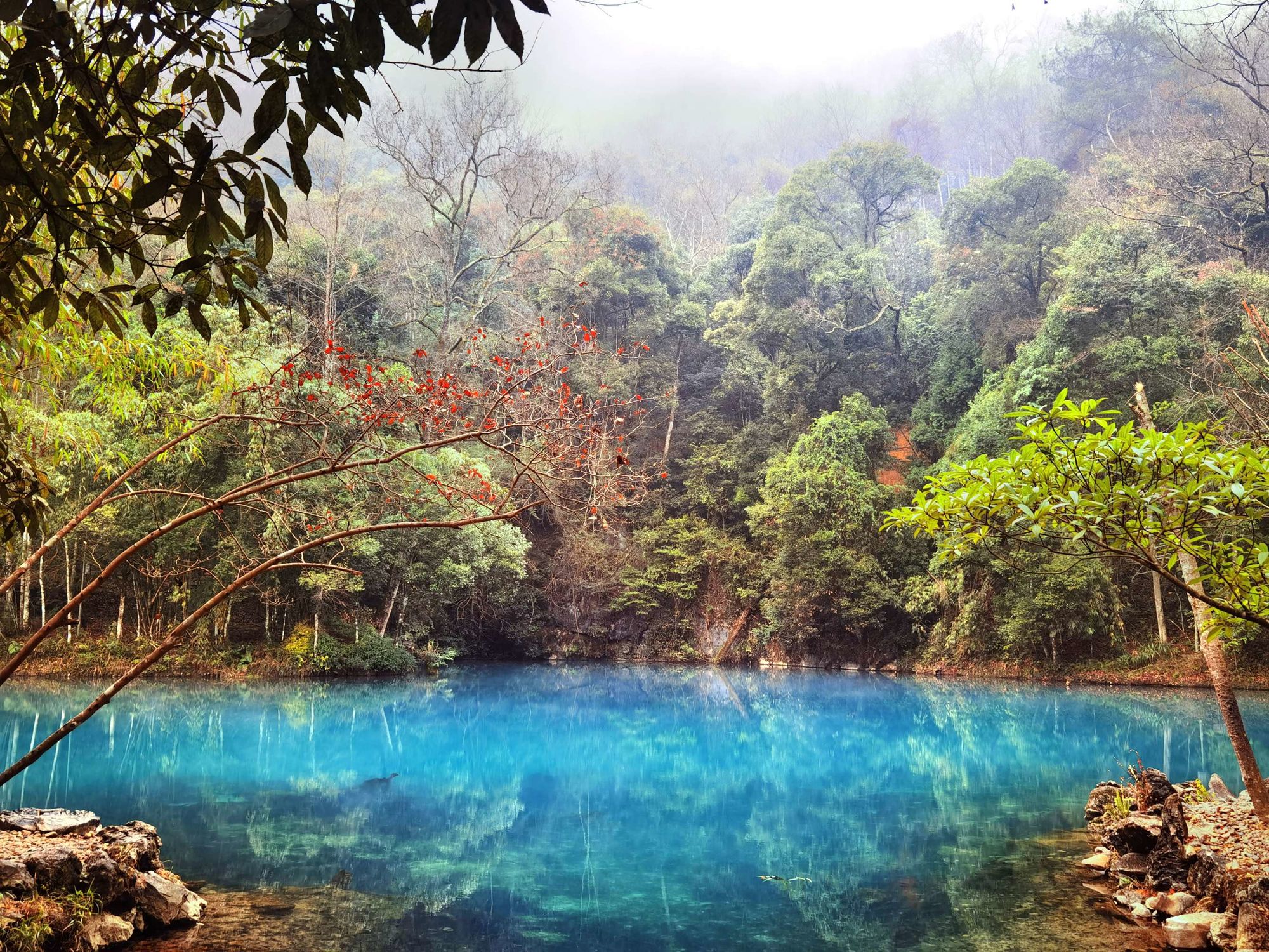 卧龙潭峡谷位于十里画廊末端,属 a target="_blank" href="/item/金