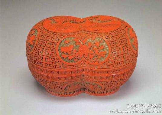 清乾隆剔红双圆宝盒_百度百科