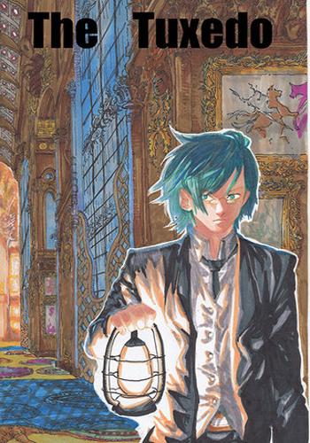 穿燕尾服的兔子