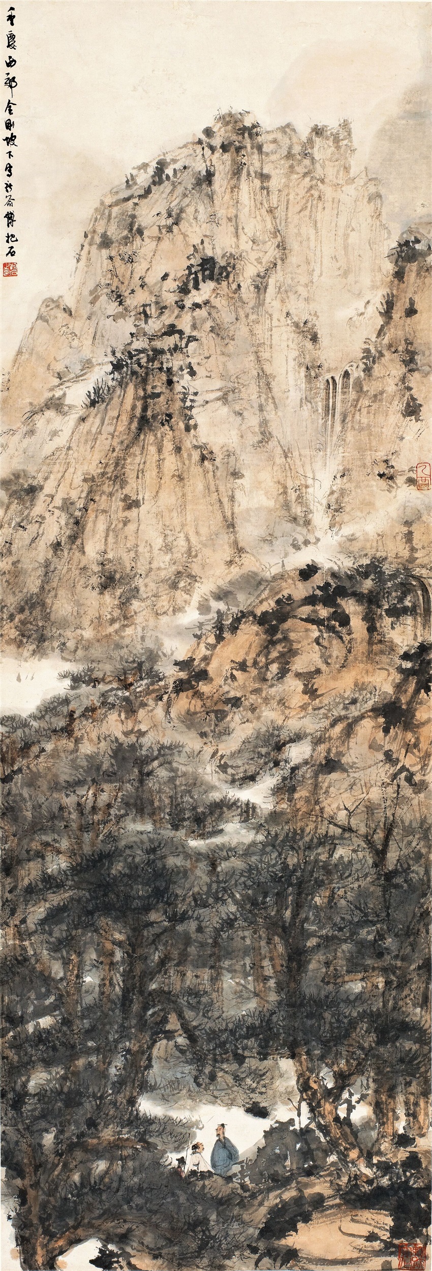  p>傅抱石(1904年10月5日—1965年9月29日),原名长生,瑞麟,号抱石斋
