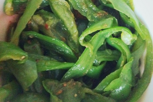 凉拌菜椒