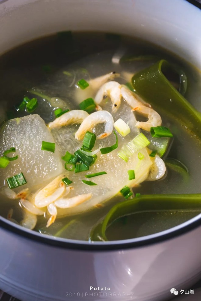虾皮海带粉丝汤
