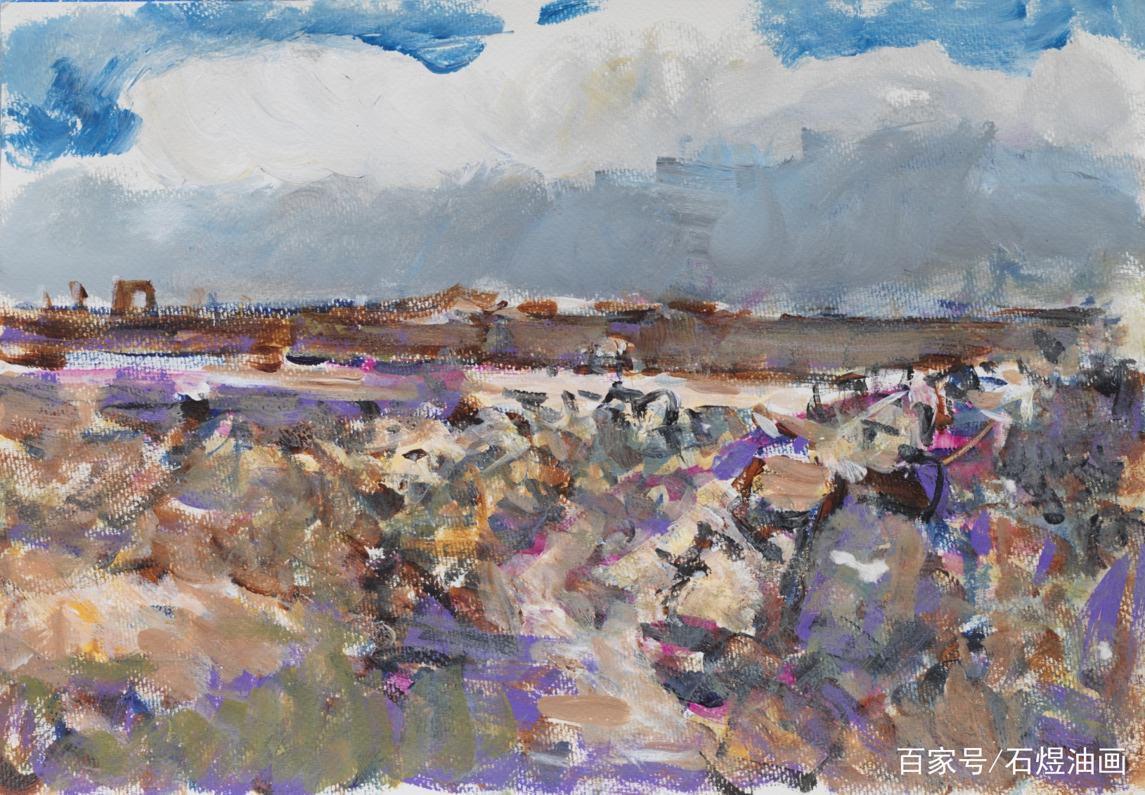 画家石煜的“入耶路撒冷记”_百科TA说