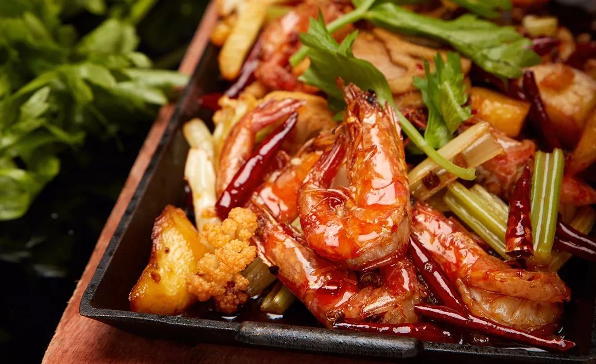 铁板香辣虾