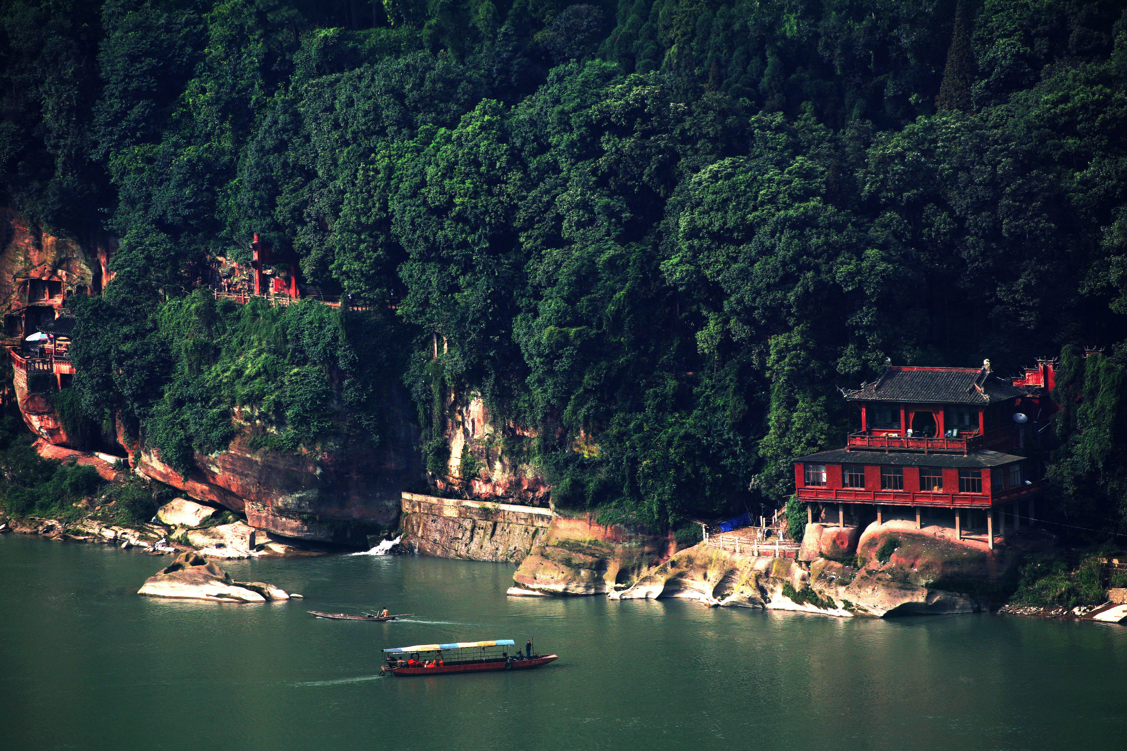 位于四川省夹江县境内的历史遗迹,是四川省乐山市夹江县境内的景点