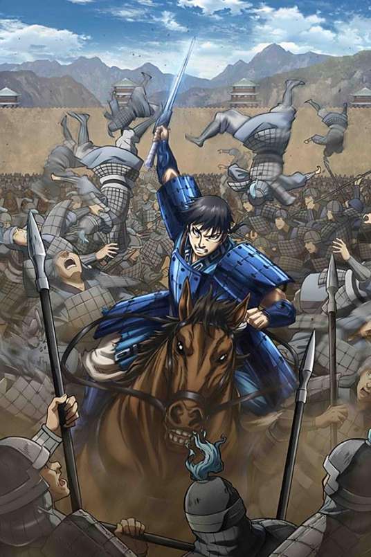 李信 日本漫画 王者天下 主角之一 百度百科