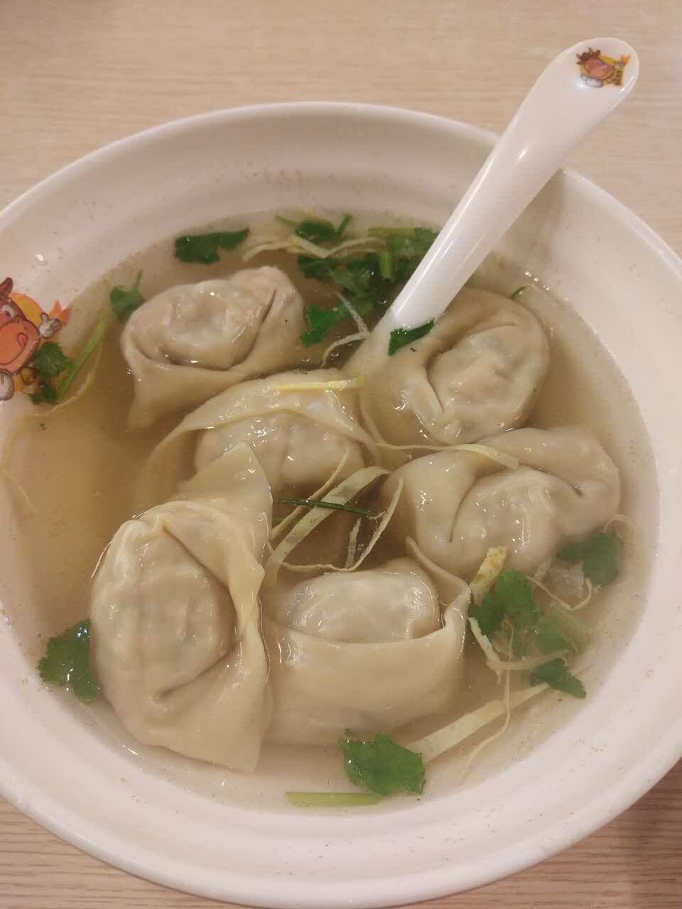 香菜肉馅大馄饨