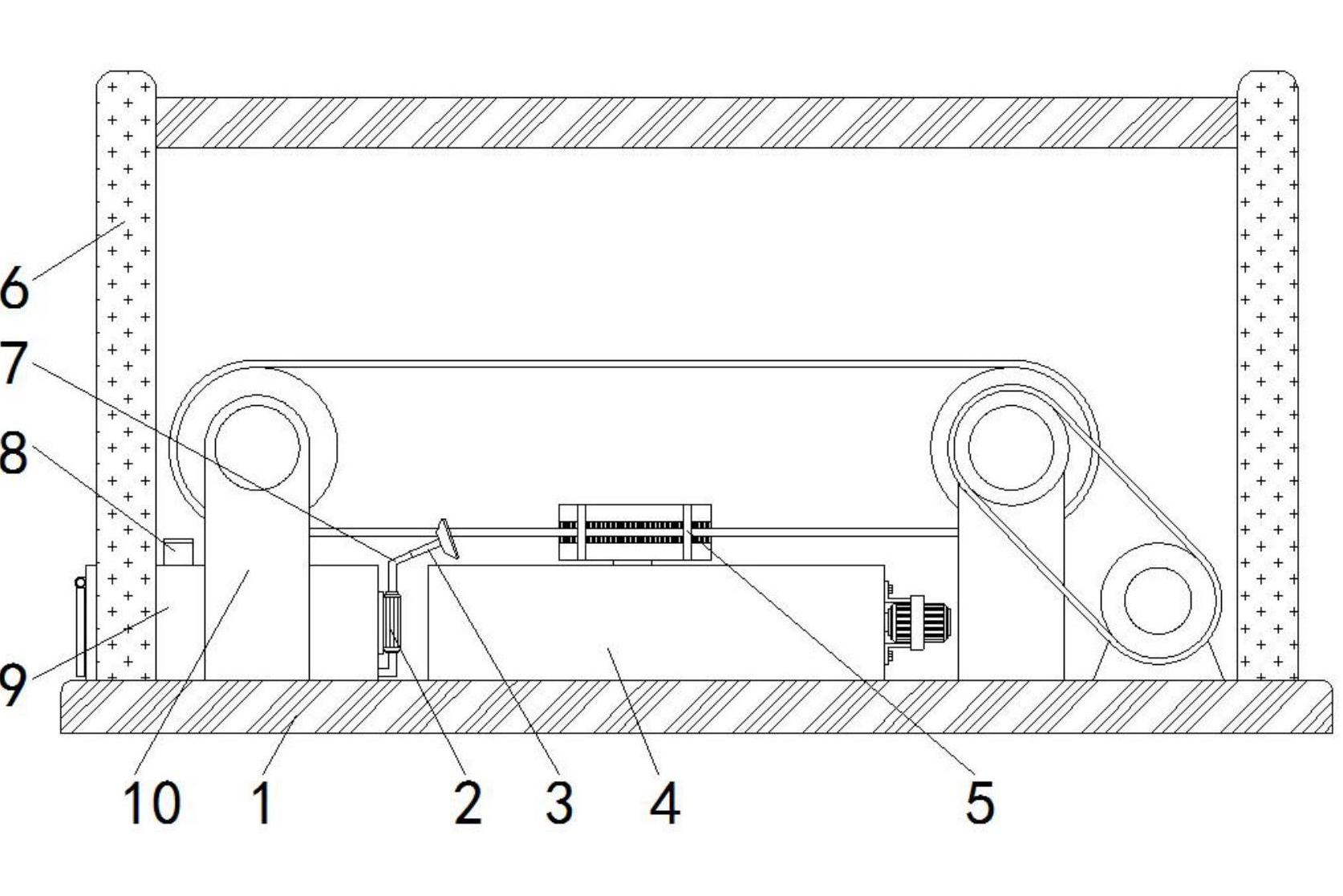 一种高精度皮带称重装置