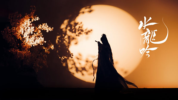 水龙吟江湖月夜图