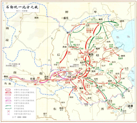 石勒（十六国时期军事家，后赵开国皇帝）_百度百科