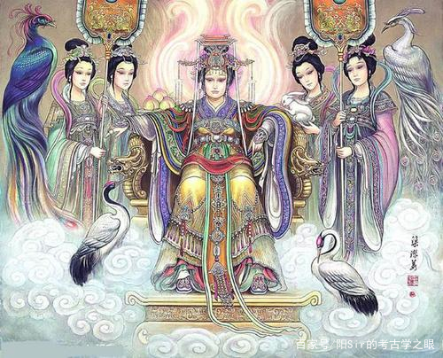 山海经：西王母到底长哪样？豹尾虎齿爱长啸，还是风姿绰约真女神_百科TA说