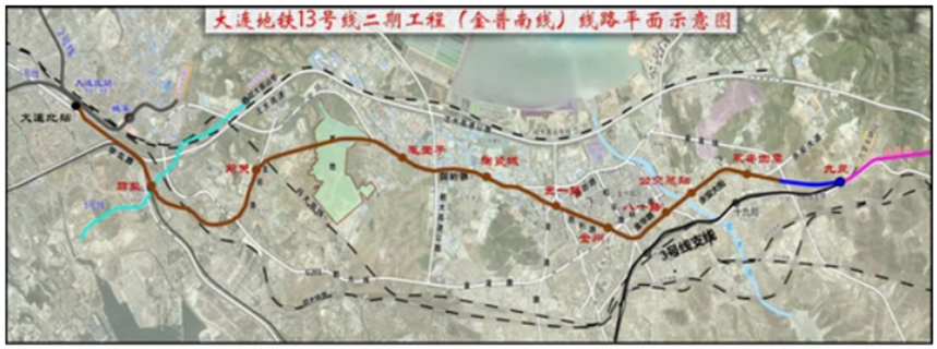 515si">大连地铁13号线(dalian metro line 13),工程名"金普城际铁路"